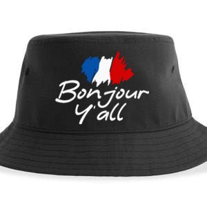 France Roots French Lover Bonjour YAll Sustainable Bucket Hat