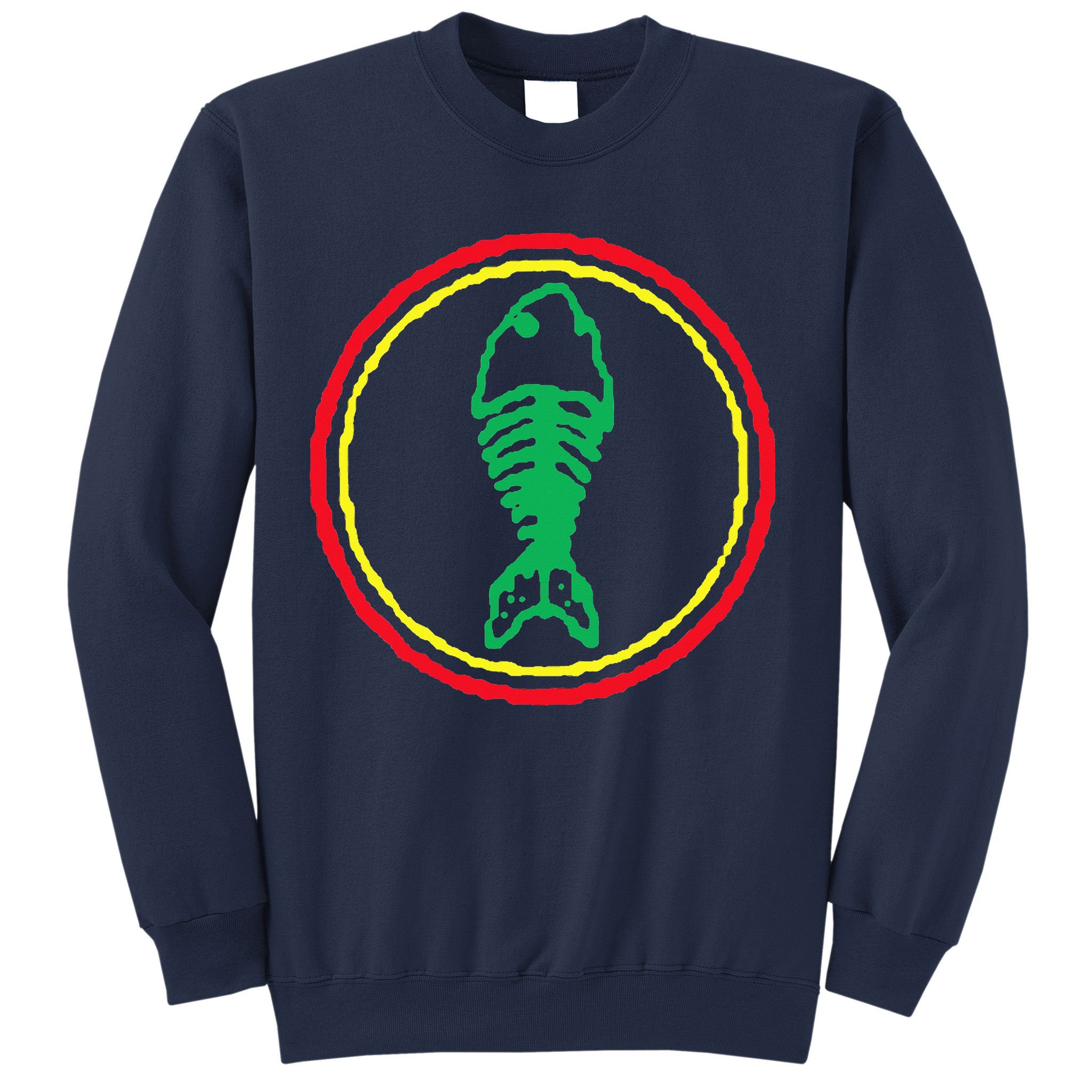 Fishbone Retro Fishing Lover Sweatshirt