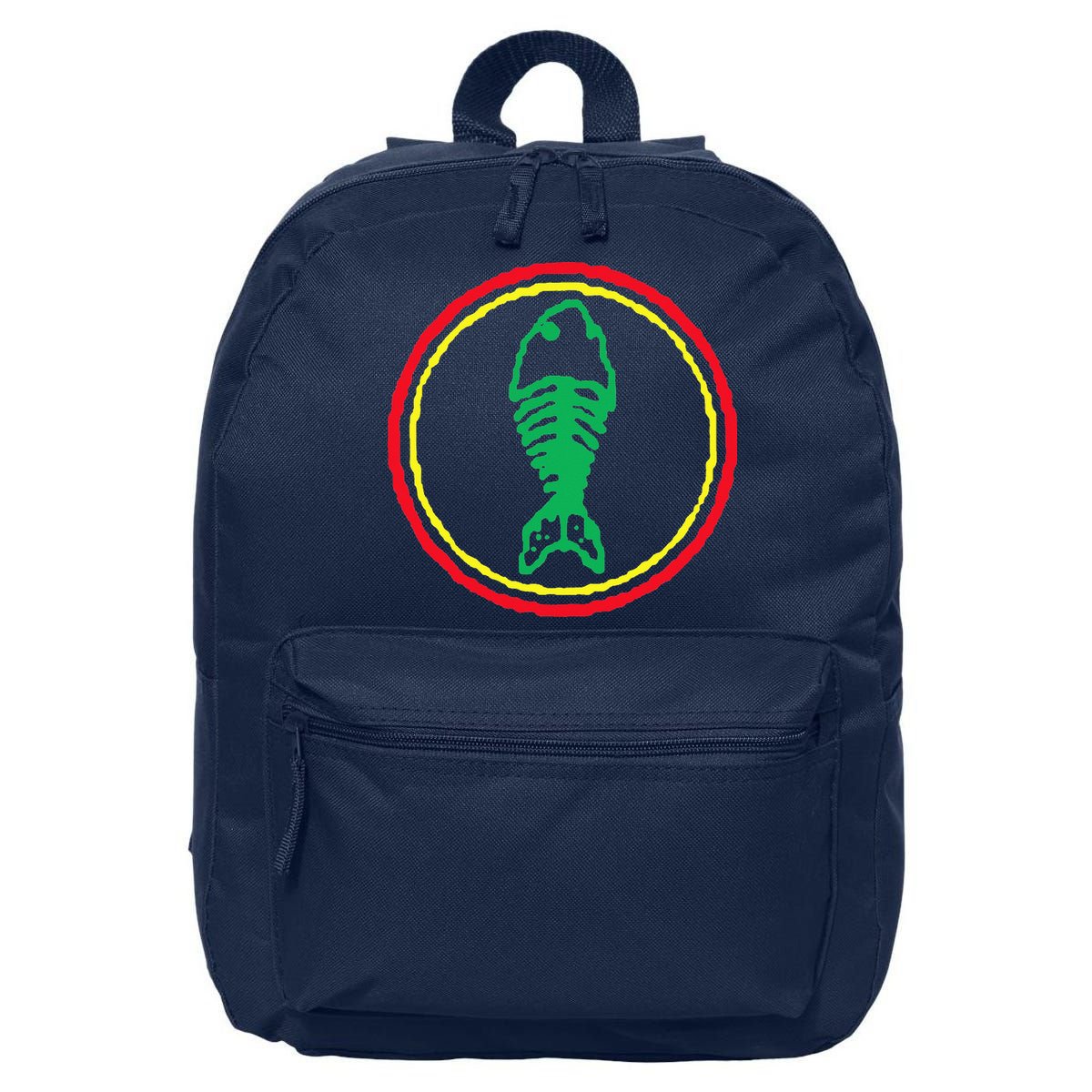 Fishbone Retro Fishing Lover 16 in Basic Backpack