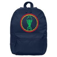 Fishbone Retro Fishing Lover 16 in Basic Backpack