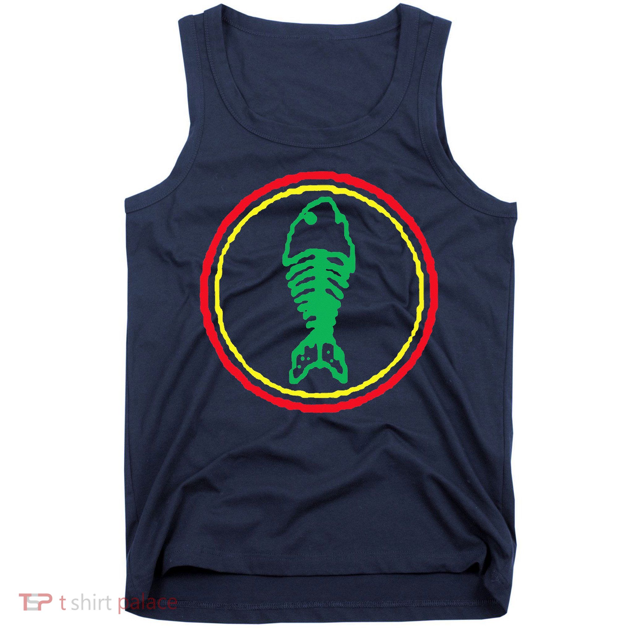 Fishbone Retro Fishing Lover Tank Top