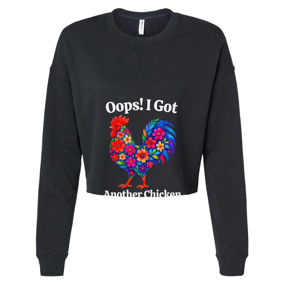 Floral Rooster Farm Animal Funny Oops I Got Another Chicken City Backpack