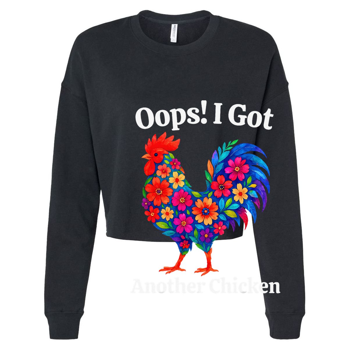 Floral Rooster Farm Animal Funny Oops I Got Another Chicken Mug