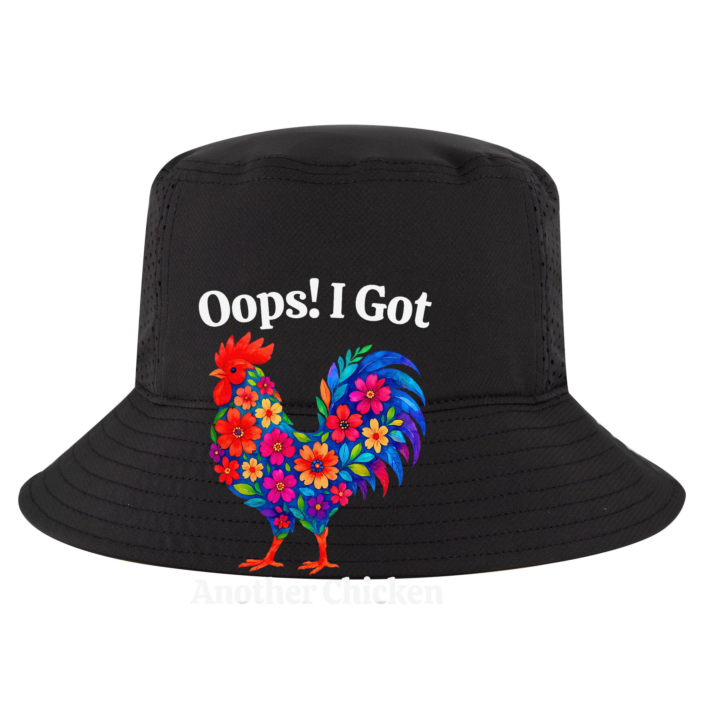 Floral Rooster Farm Animal Funny Oops I Got Another Chicken Mug