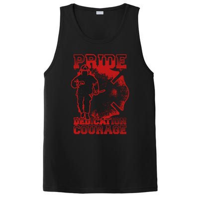 Firefighter Retired Firefighter Firefighter Gift PosiCharge Competitor Tank