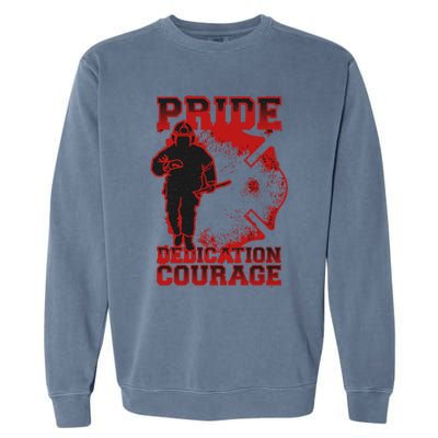 Firefighter Retired Firefighter Firefighter Gift Garment-Dyed Sweatshirt