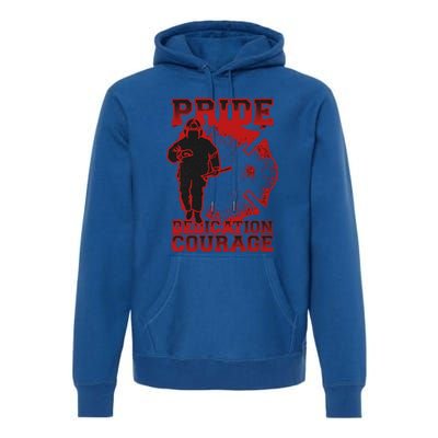 Firefighter Retired Firefighter Firefighter Gift Premium Hoodie