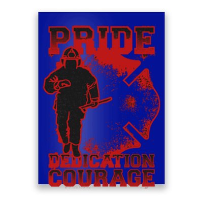 Firefighter Retired Firefighter Firefighter Gift Poster