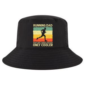 Funny Running For Men Dad Marathon Runner Coach Marathoner Cool Comfort Performance Bucket Hat