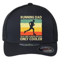 Funny Running For Men Dad Marathon Runner Coach Marathoner Flexfit Unipanel Trucker Cap