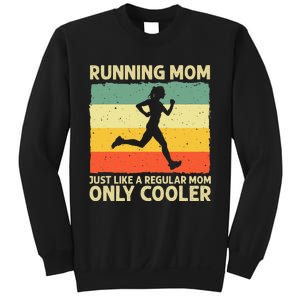 Funny Running For Women Mom Marathoner Runner Coach Racing Sweatshirt