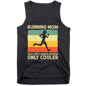 Funny Running For Women Mom Marathoner Runner Coach Racing Tank Top