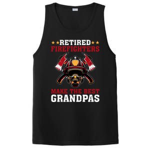 Funny Retired Firefighters Make The Best Grandpas Gift PosiCharge Competitor Tank