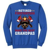 Funny Retired Firefighters Make The Best Grandpas Gift Sweatshirt