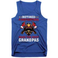 Funny Retired Firefighters Make The Best Grandpas Gift Tank Top