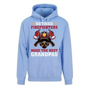 Funny Retired Firefighters Make The Best Grandpas Gift Unisex Surf Hoodie