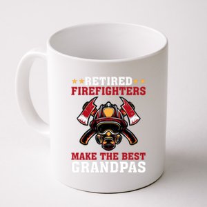 Funny Retired Firefighters Make The Best Grandpas Gift Coffee Mug