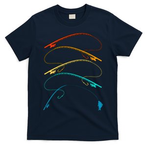 Fishing Retro Fishing Tee Fishing Lover T-Shirt