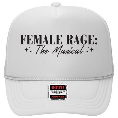 Female Rage High Crown Mesh Back Trucker Hat