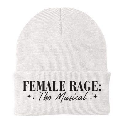 Female Rage Knit Cap Winter Beanie