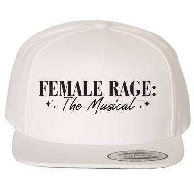 Female Rage Wool Snapback Cap