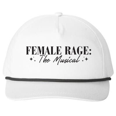 Female Rage Snapback Five-Panel Rope Hat