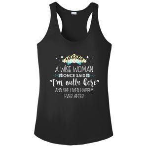 Funny Retirement For Women Girls Retiring Employee Ladies PosiCharge Competitor Racerback Tank