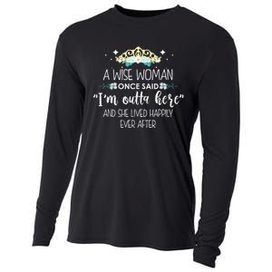 Funny Retirement For Women Girls Retiring Employee Cooling Performance Long Sleeve Crew