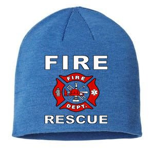 FIRE RESCUE FIRE FIGHTER FIREMAN Sustainable Beanie