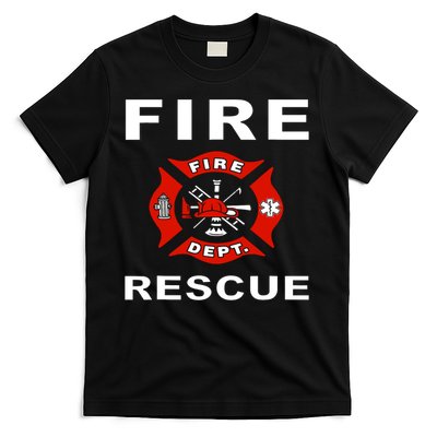 Fire Rescue Fire Fighter Fireman T-Shirt