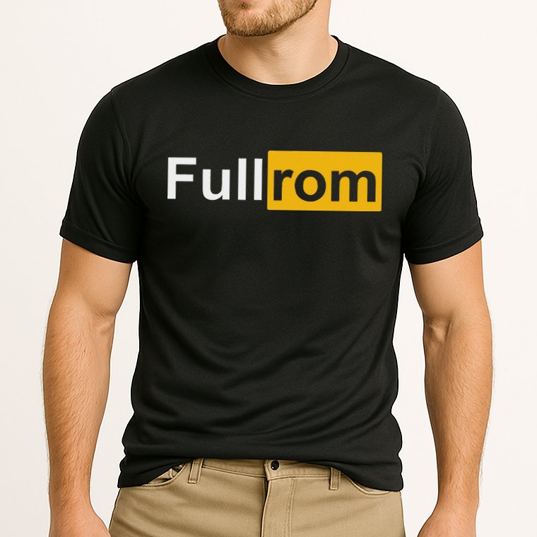 Full Rom Fitness Bodybuilding Gym Full Rom Cooling Performance Crew T-Shirt