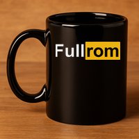 Full Rom Fitness Bodybuilding Gym Full Rom 11oz C Handle Ceramic Mug