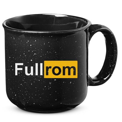 Full Rom Fitness Bodybuilding Gym Full Rom 15oz Campfire Ceramic Mug