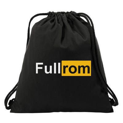 Full Rom Fitness Bodybuilding Gym Full Rom Drawstring Bag
