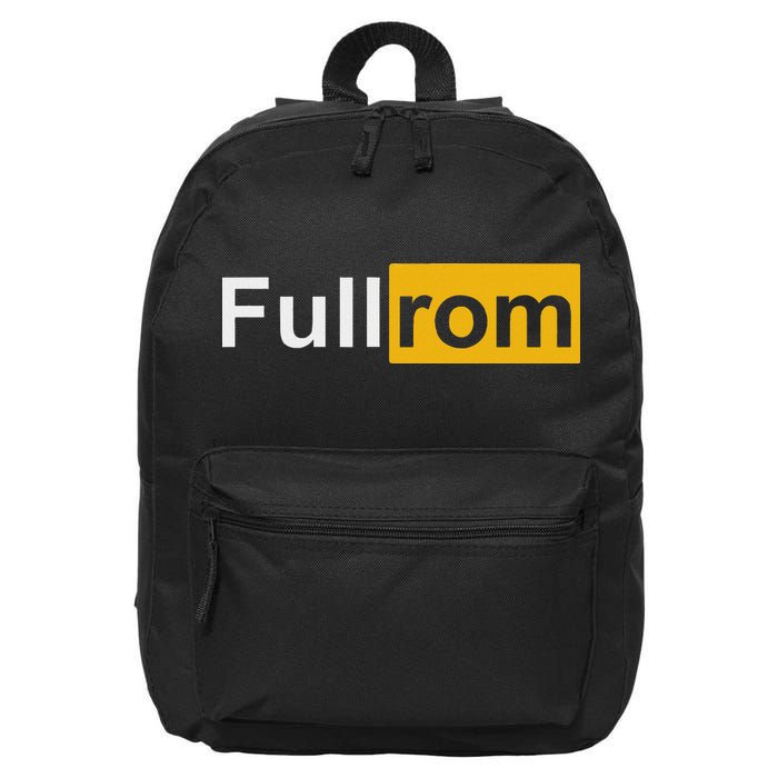 Full Rom Fitness Bodybuilding Gym Full Rom 16 in Basic Backpack