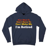 Funny Retirement For Adult, Sarcastic Graphic Tee Hoodie