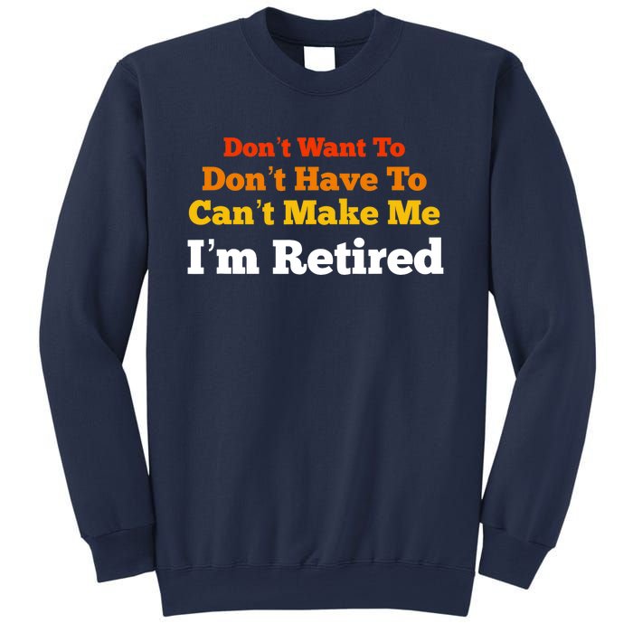 Funny Retirement For Adult, Sarcastic Graphic Tee Sweatshirt