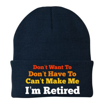 Funny Retirement For Adult, Sarcastic Graphic Tee Beanie