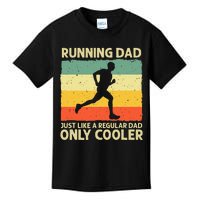 Funny Running For Men Dad Marathon Runner Coach Marathoner Kids T-Shirt