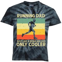 Funny Running For Men Dad Marathon Runner Coach Marathoner Kids Tie-Dye T-Shirt