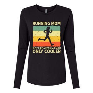 Funny Running For Women Mom Marathoner Runner Coach Racing Womens Cotton Relaxed Long Sleeve T-Shirt