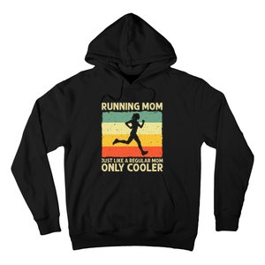 Funny Running For Women Mom Marathoner Runner Coach Racing Hoodie