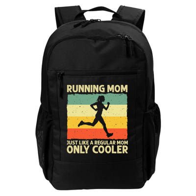 Funny Running For Women Mom Marathoner Runner Coach Racing Daily Commute Backpack