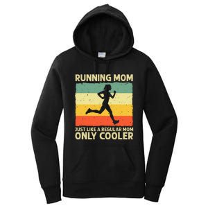 Funny Running For Women Mom Marathoner Runner Coach Racing Women's Pullover Hoodie