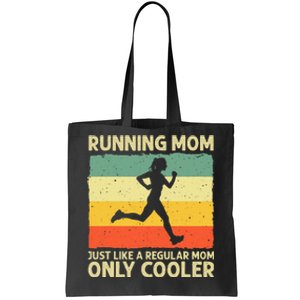 Funny Running For Women Mom Marathoner Runner Coach Racing Tote Bag