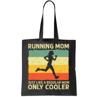 Funny Running For Women Mom Marathoner Runner Coach Racing Tote Bag