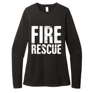 Fire Rescue Fire Departt And Fire Fighter / Firefighter Meaningful Gift Womens CVC Long Sleeve Shirt