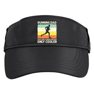 Funny Running For Men Dad Marathon Runner Coach Marathoner Adult Drive Performance Visor