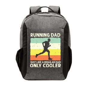 Funny Running For Men Dad Marathon Runner Coach Marathoner Vector Backpack