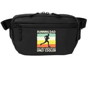 Funny Running For Men Dad Marathon Runner Coach Marathoner Crossbody Pack